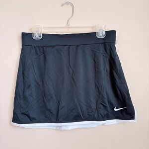 Nike Black and White Athletic Skirt